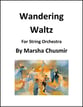 Wandering Waltz Orchestra sheet music cover